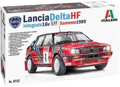 ITALERI 1/12 Lancia DELTA HF 16V Integrale "Sanremo 1989"