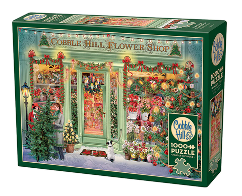 COBBLE HILL Christmas Flower Shop Puzzle (1000pc)