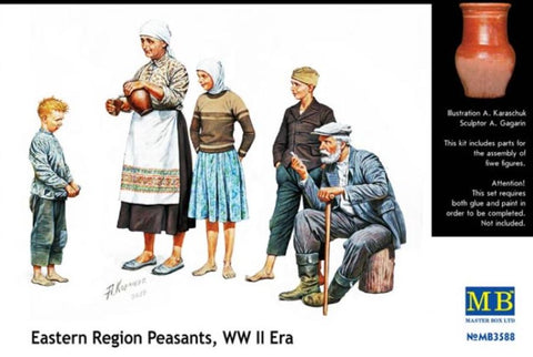 MASTERBOX  1/35 WWII Peasants Eastern Region (5)