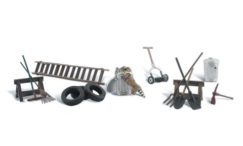 WOODLAND SCENICS N Figures: Garage Treasures