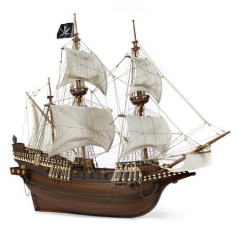 OCCRE 1/100 Buccaneer 3-Masted 17th-18th Century Pirate Sailing Ship (Beginner Level)