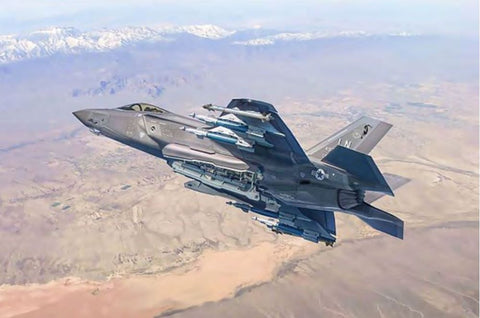 ITALERI 1/72 F35A Lightning II Beast Mode Jet Fighter