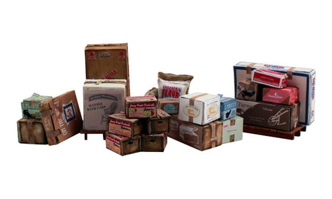 WOODLAND SCENICS N Figures: Misc. Freight