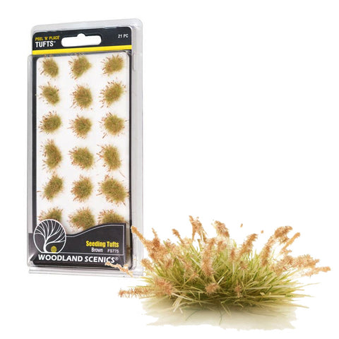 WOODLAND SCENICS Brown Seeding Tufts