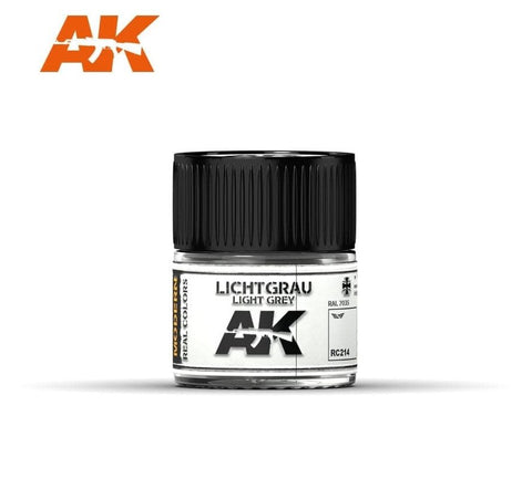AKI Real Colors: Light Grey RAL7035 Acrylic Lacquer Paint 10ml Bottle