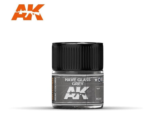 AKI Real Colors: Have Glass Grey Acrylic Lacquer Paint 10ml Bottle