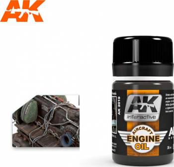 AKI Air Series: Aircraft Engine Oil Enamel 35ml Bottle