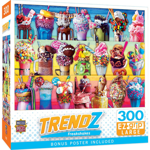 MASTER PIECES 300-PIECE PUZZLE EZ GRIP Trendz - Freakshakes