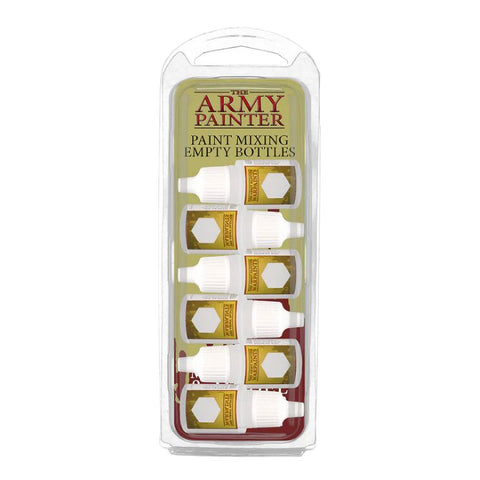 ARMY PAINTER Paint Mixing 12ml Empty Bottles (6)