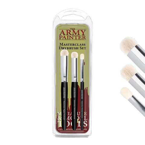 ARMY PAINTER Masterclass Drybrush Set: 7mm, 12mm, 15mm