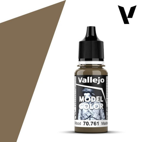VALLEJO 	18ml Bottle Old Wood Model Color