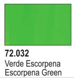 VALLEJO 18ml Bottle Scorpy Green Game Color