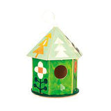 HANDS CRAFT  Wooden Birdhouse w/Paint