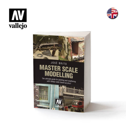 VALLEJO Master Scale Modelling The Ultimate Guide to Painting & Weathering w/Vallejo Water Based Acrylics Book