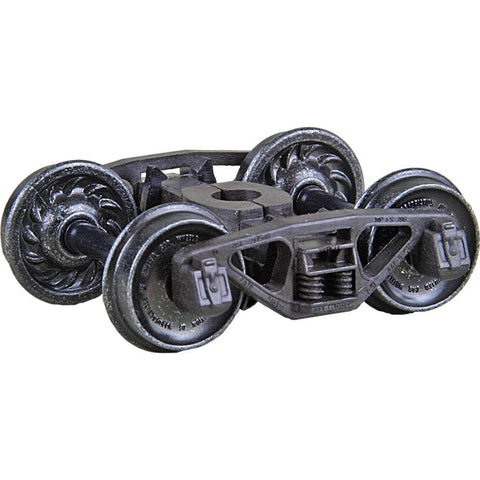 KADEE #563 HO A.S.F.® A-3 Ride Control® 50-Ton Self Centering Trucks with 33" Ribbed Back Wheels - HGC