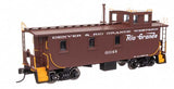 WALTHERS HO Caboose, 30' GTW Style w/ Offset Cupola, D&RGW #01148