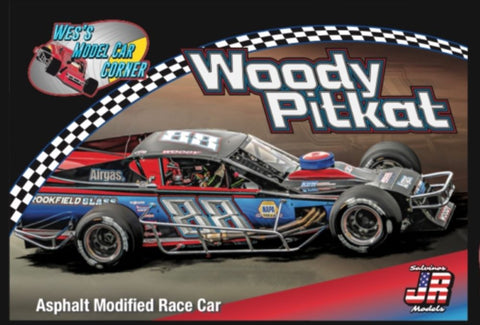 WES'S 1/25 Woody Pitkat #88 Asphalt Modified Race Car