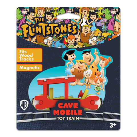 MASTER PIECES The Flintstones - Cave Mobile Wood Toy Train Engine