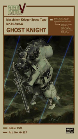 HASEGAWA 1/20 Robot Battle V Maschinen Krieger Space Type MK44 Ausf G Ghost Knight