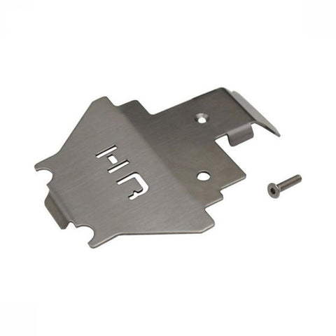 HOTRACING Stainless Armor Skid Plate Center: TRX 4