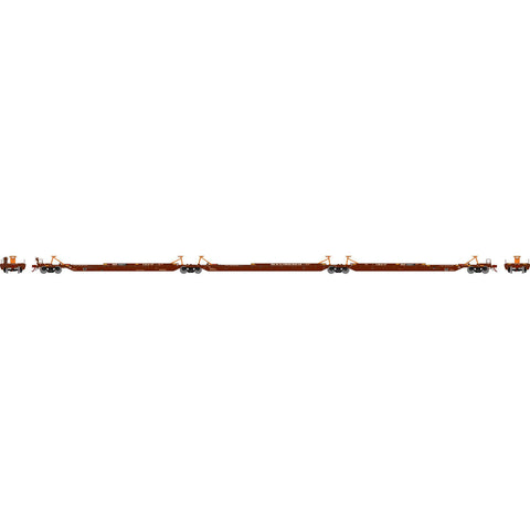 HO TRINITY 57' 3-UNIT SPINE CARS (3) #300531
