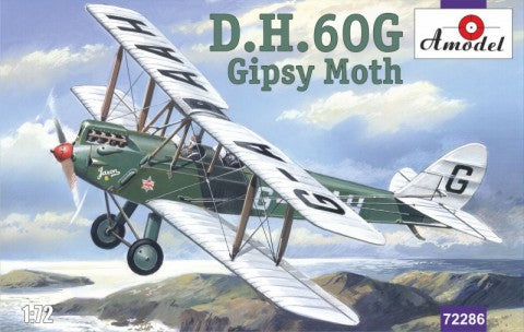 A-MODEL 1/72 DH60G Gipsy Moth 2-Seater Biplane