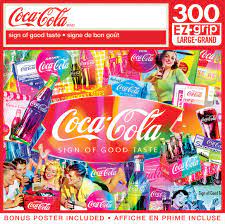 MASTER PIECE  300-PIECE Coca-Cola Sign of Good Taste