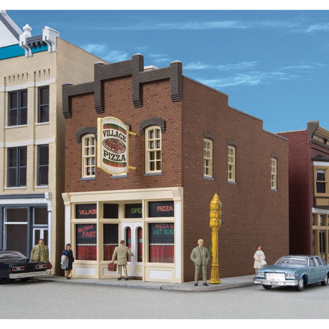 WALTHERS HO Village Pizza Kit