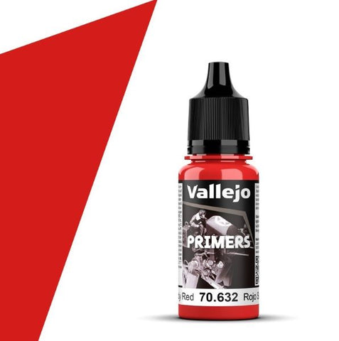 VALLEJO 	18ml Bottle Bloody Red Surface Primer