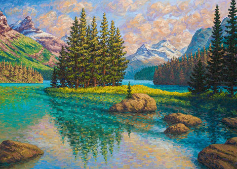 RAVENSBURGER 1000-PIECE PUZZLE Spirit of Maligne