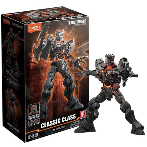 BLOKEES Transformers: Classic Class 03 Scourge (5.5" Lighted Pre-Painted Snap)