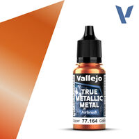 VALLEJO 18ml Bottle Ancient Copper (Airbrush) True Metallic Metal