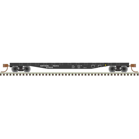 ATLAS N Flat Car, 50' w/Stakes, NP #62506