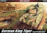 ACADEMY 1/35 King Tiger Last Prod German Tank