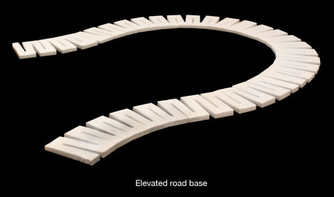 WOODLAND SCENICS SubTerrain: Road Riser 1/4"x2-1/2"x24" (4/pk)