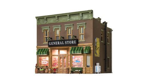 WOODLAND SCENICS O Build-&-Ready: Lubener's General Store