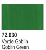 VALLEJO 18ml Bottle Goblin Green Game Color