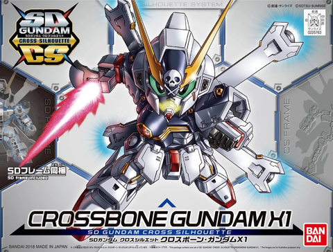 BANDAI SDCS 02 Crossbone Gundam X1