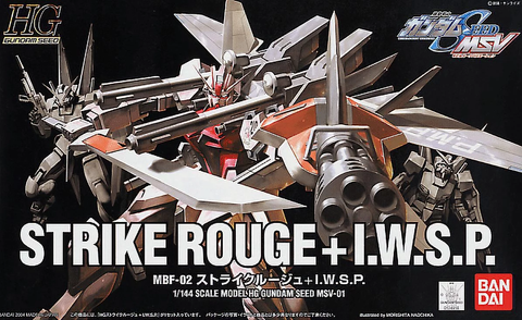 BANDAI 1/144 MSV #01 Strike Rouge + IWSP