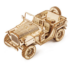 ROKR Scale Model Vehicles; Army 4x4 Field Car