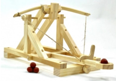 PATHFINDERS Ancient Roman Catapult Wooden Kit