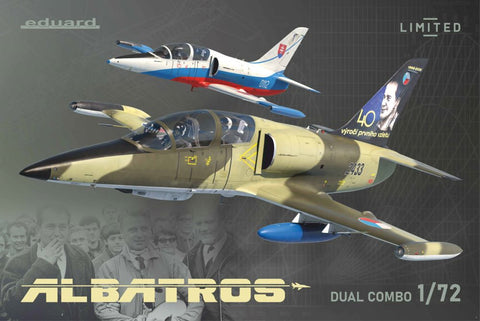 EDUARD 1/72 Albatros Aero L39C/CM/ZA/ZO Jet Trainer Aircraft Dual Combo