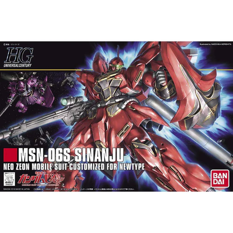 BANDAI 1/144 #116 MSN-06S SINANJU