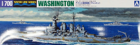 AOSHIMA 1/700 USS Washington Battleship Waterline