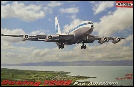 RODEN 1/144 B720B Pan Am Pan American Airliner