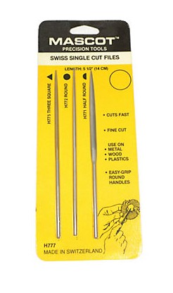 MASCOT Swiss Needle File Set (3pc)