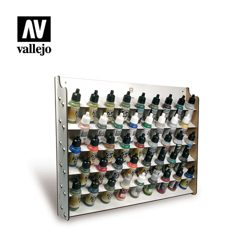 VALLEJO Wall Mounted Module Paint Display for 17ml (Holds 43 bottles)