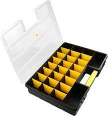 SE 26 Compartment Plastic Storage Box with Adjustable Sections