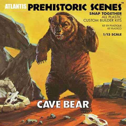 ATLANTIS 1/13 Prehistoric Scenes: Cave Bear (Snap)