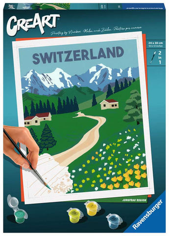 CREART Switzerland Jungfrau Region 10x12